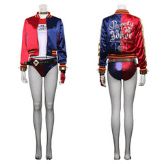 Suicide Squad Harley Quinn Outfits Dulex Set Cosplay Kostüm