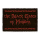 Herr der Ringe Fußmatte The Black Gates of Mordor 60 x 40 cm