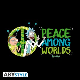 RICK AND MORTY T-shirt Peace Among Worlds