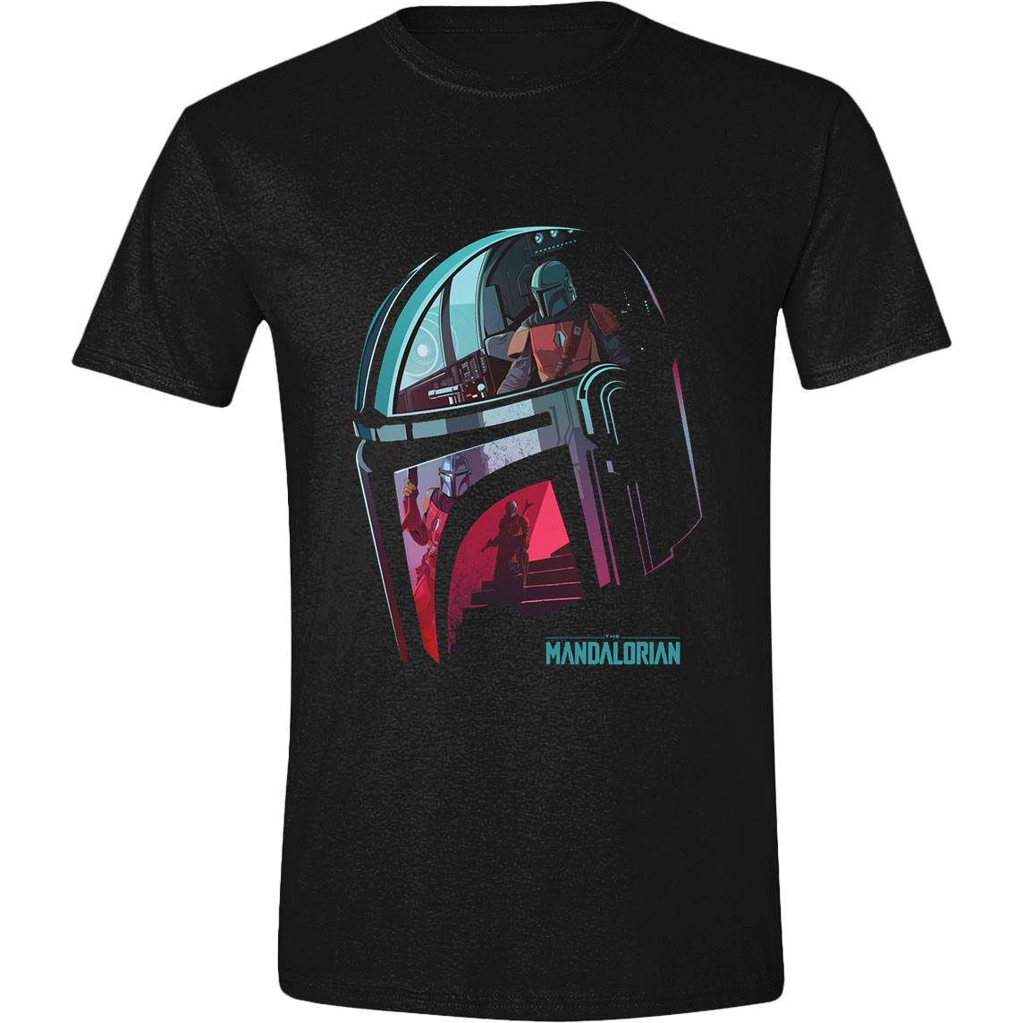 Star Wars The Mandalorian T-Shirt Reflection