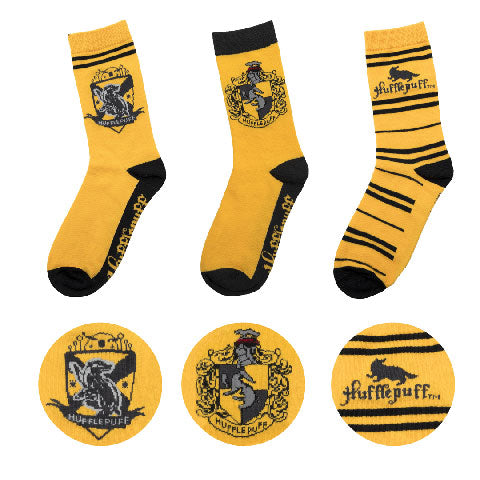 Harry Potter Socken 3er-Pack Hufflepuff