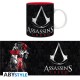 ASSASSIN'S CREED - Mug - 320 ml - Crest black & red