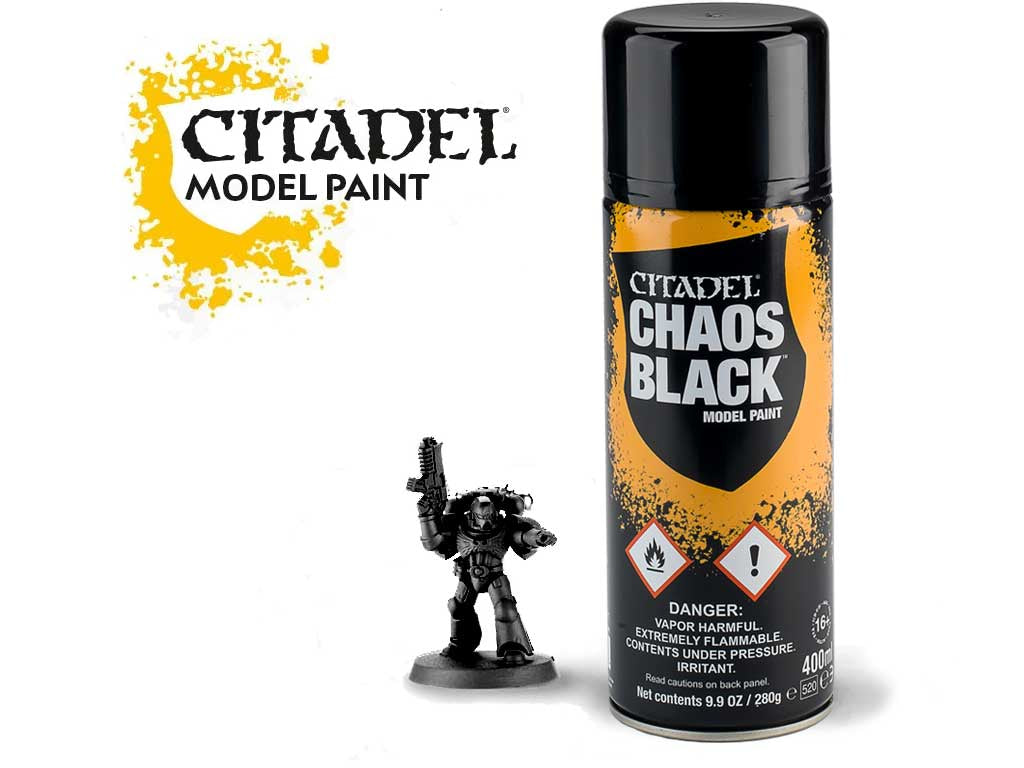 Citadel Colour Black Chaos Spray