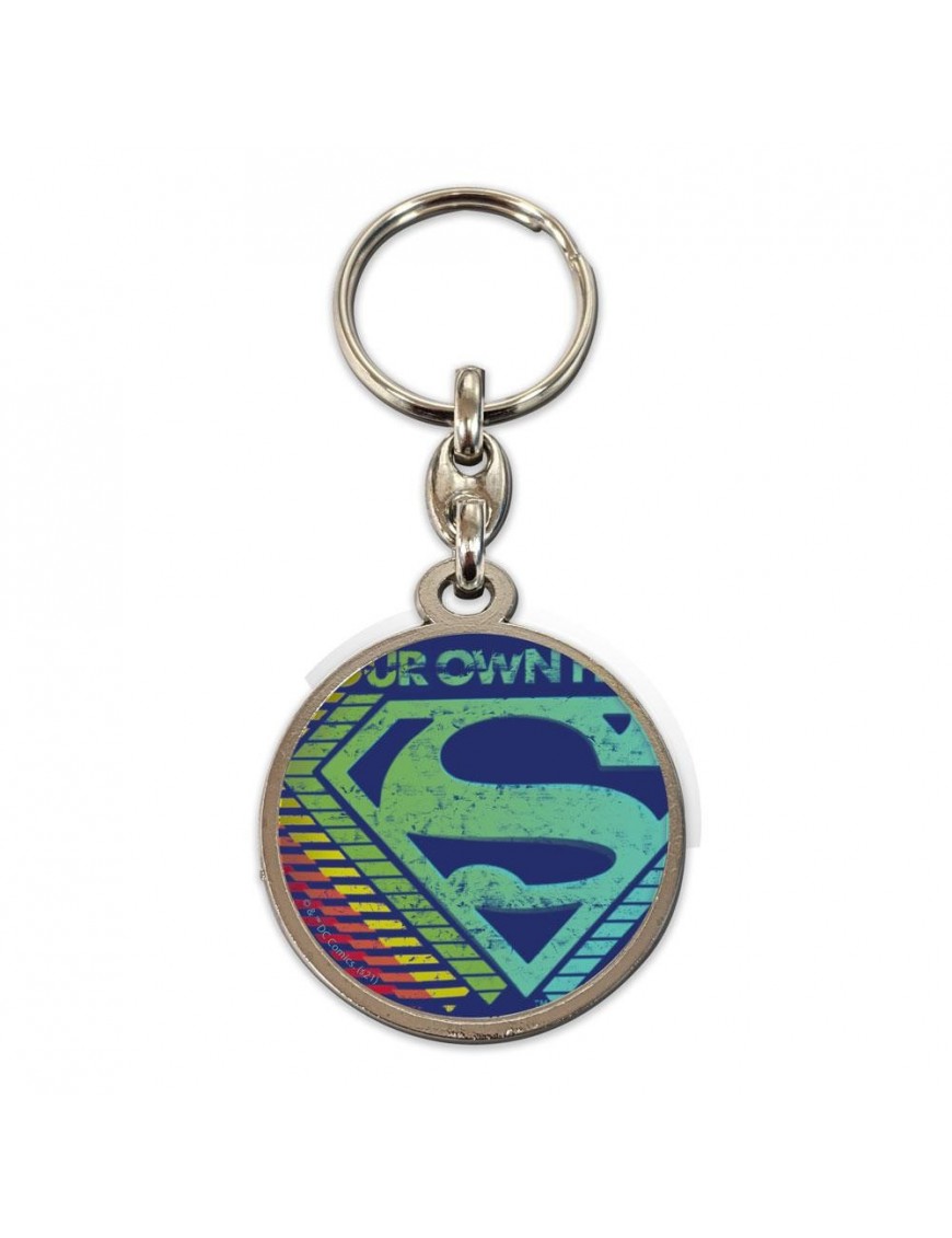 DC Comics Metall-Schlüsselanhänger Superman Logo 7 cm