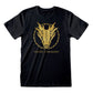 House of the Dragon T-Shirt Gold Ink Skull